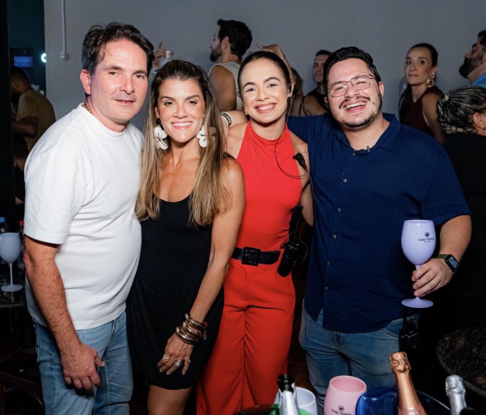 Bruno Lawall, Marianna Lawall, Ana Carolina Passamani e Kelvin Fuentes