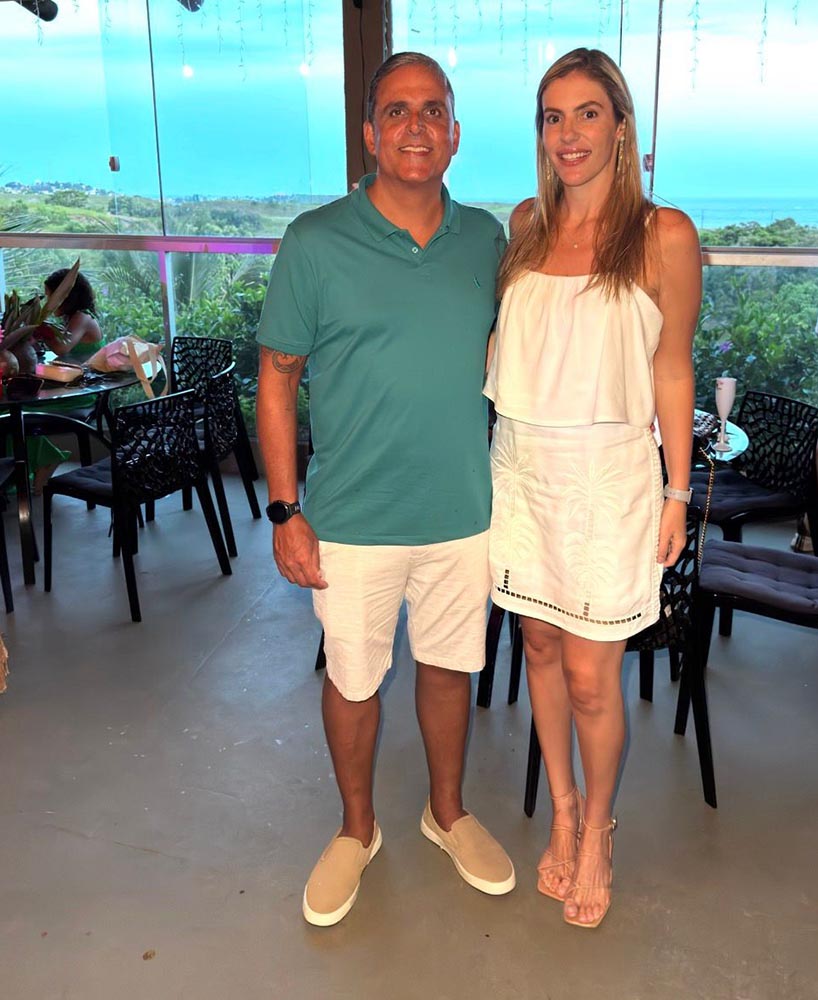 Rodrigo Scardua e Letícia