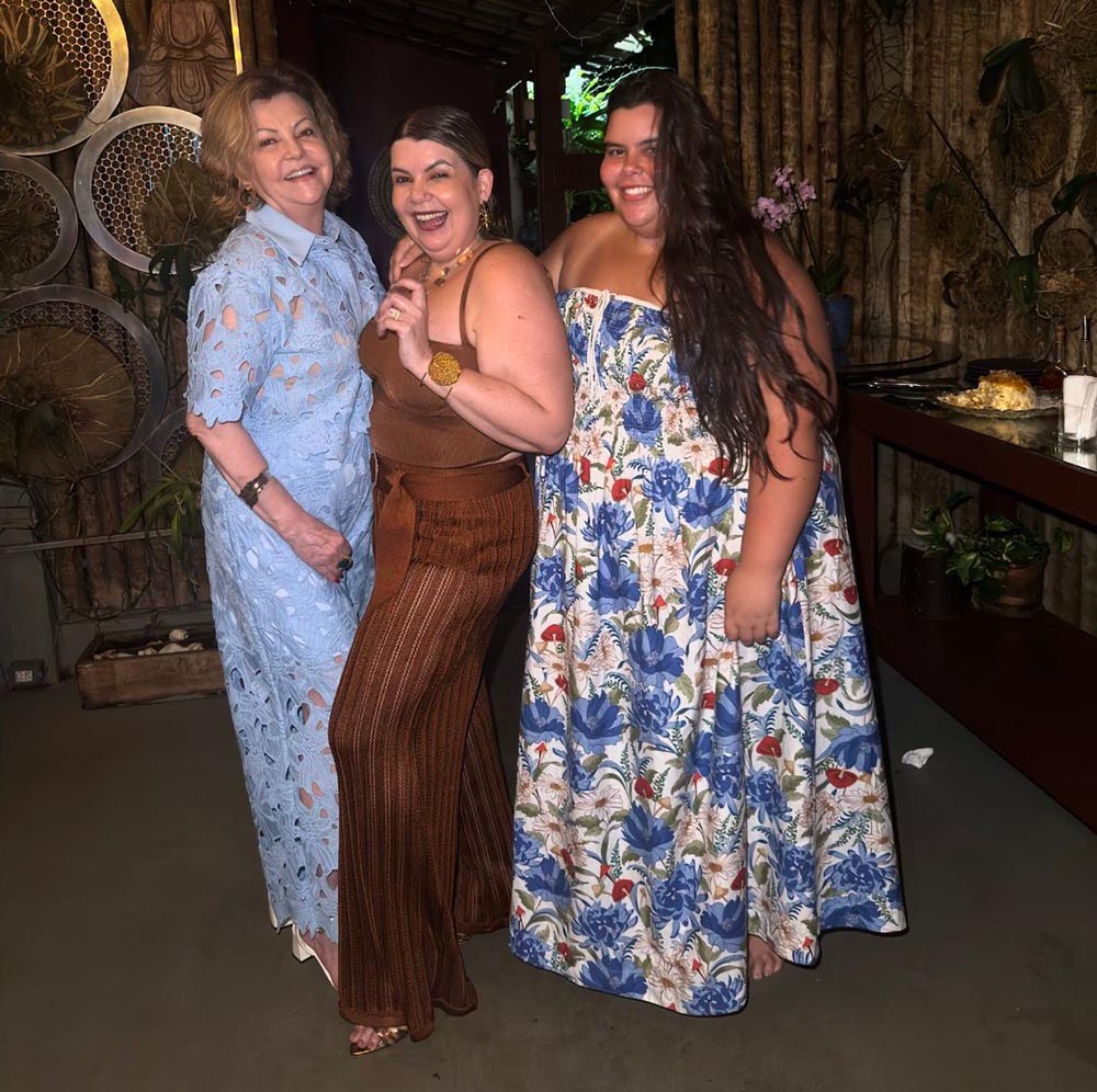 Carmen, Fernanda e Clara Prates