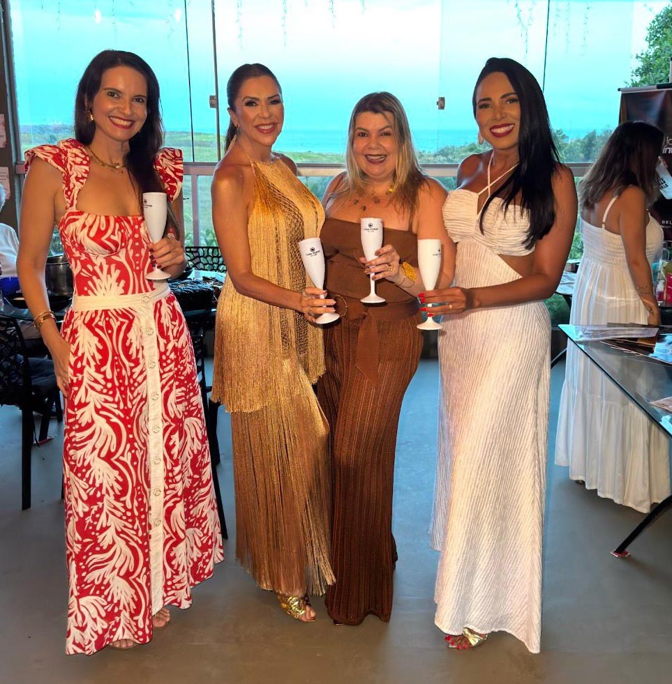 Denise Póvoa, Raigna Vasconcelos, Fernanda Prates e Karla Farias