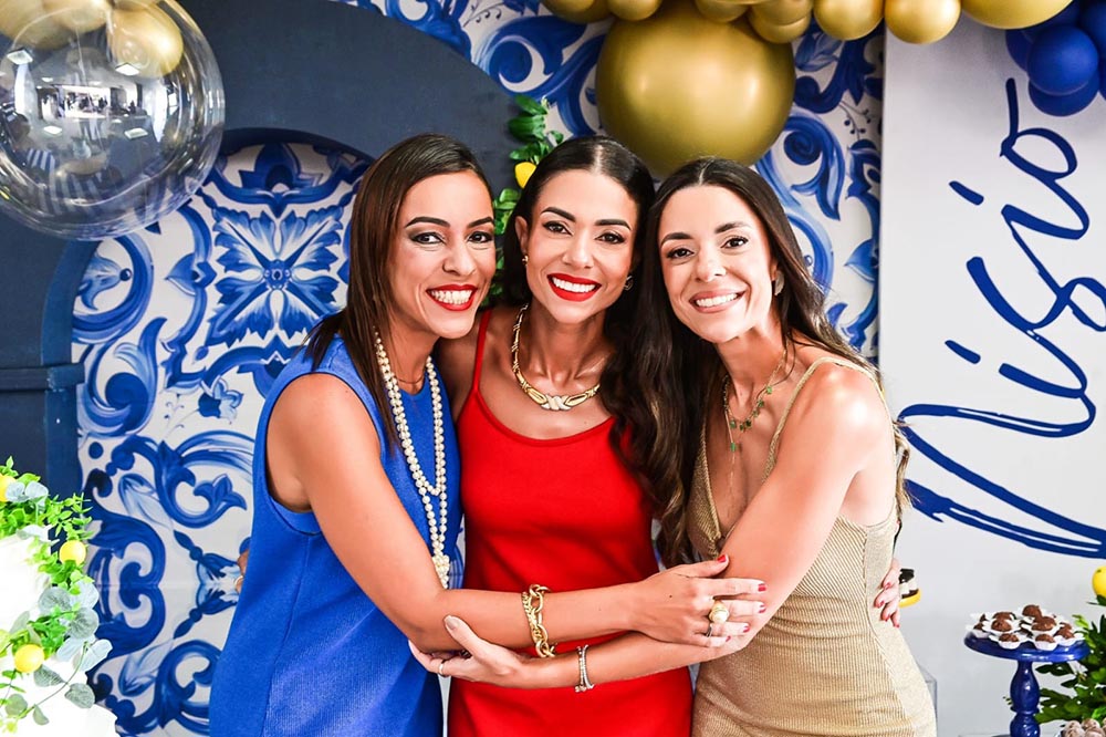 As irmãs Najla, Sumaya e Lilinha
