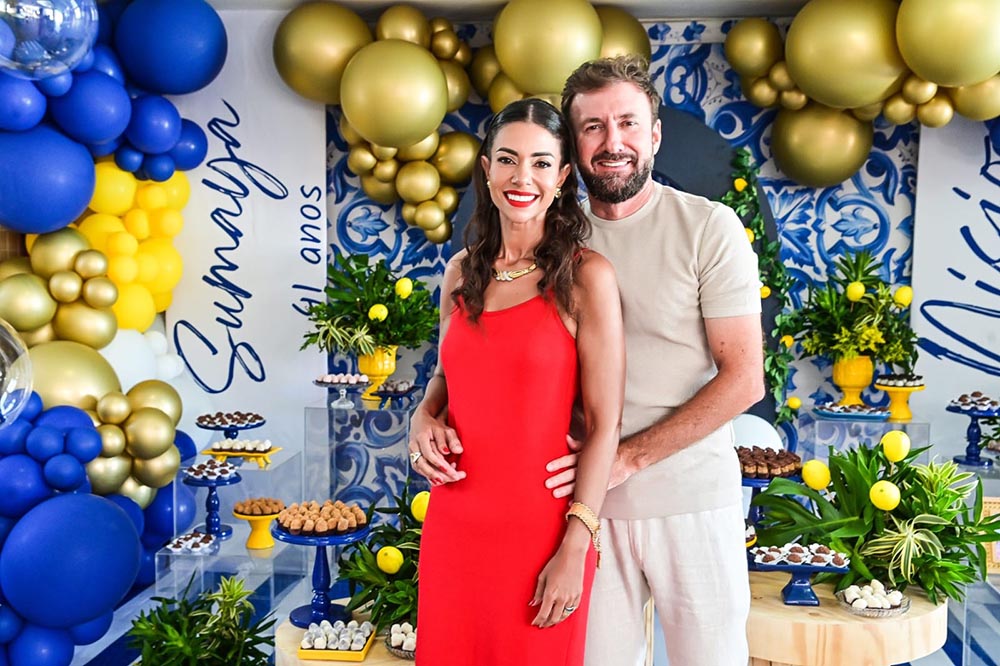 A festa de aniversário de Sumaya e Nísio!