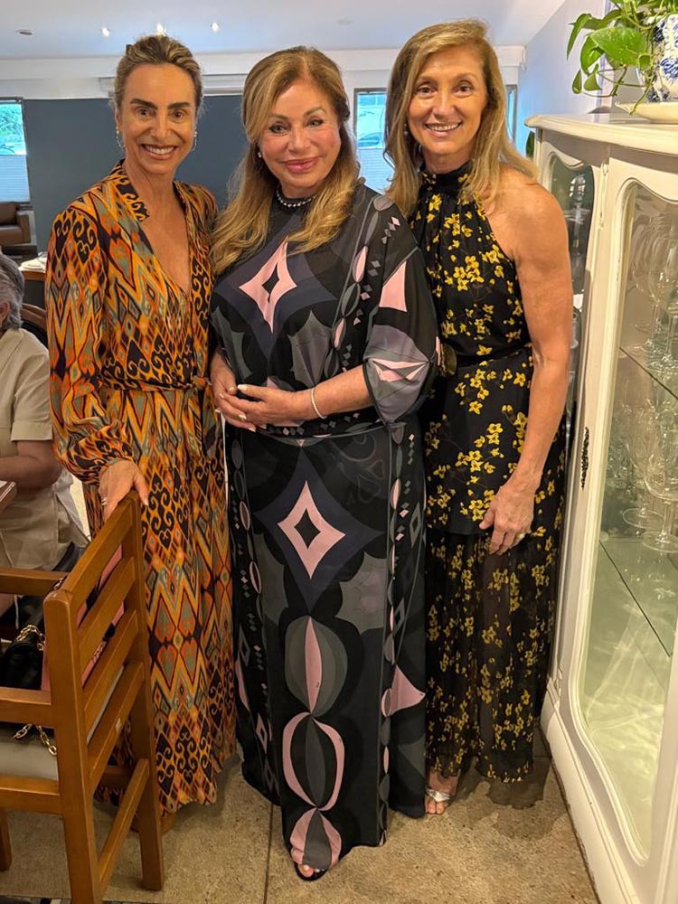 Renata Pacheco, Marília Coser e Fátima Camargo