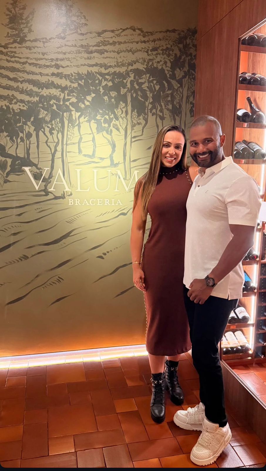 Nathalia Barbosa e Wadson Patrocínio no Brasserie Valuma em Pedra Azul