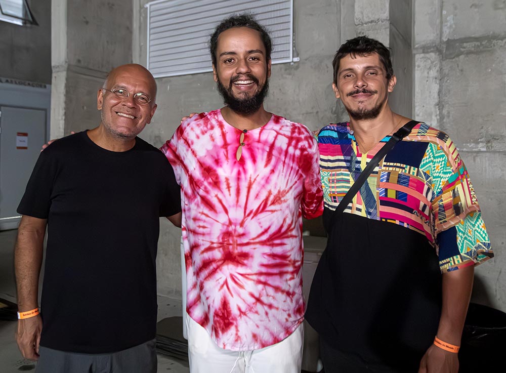 Marcos Suzano, Léo de Paula e Gabriel Policarpo