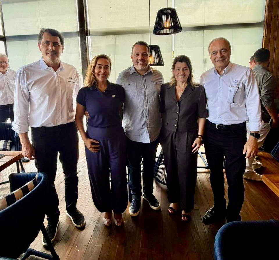 Leonardo Ferraz, Cássia Reis, Rodinei Guardado, Juliana Braz e Celso Duarte