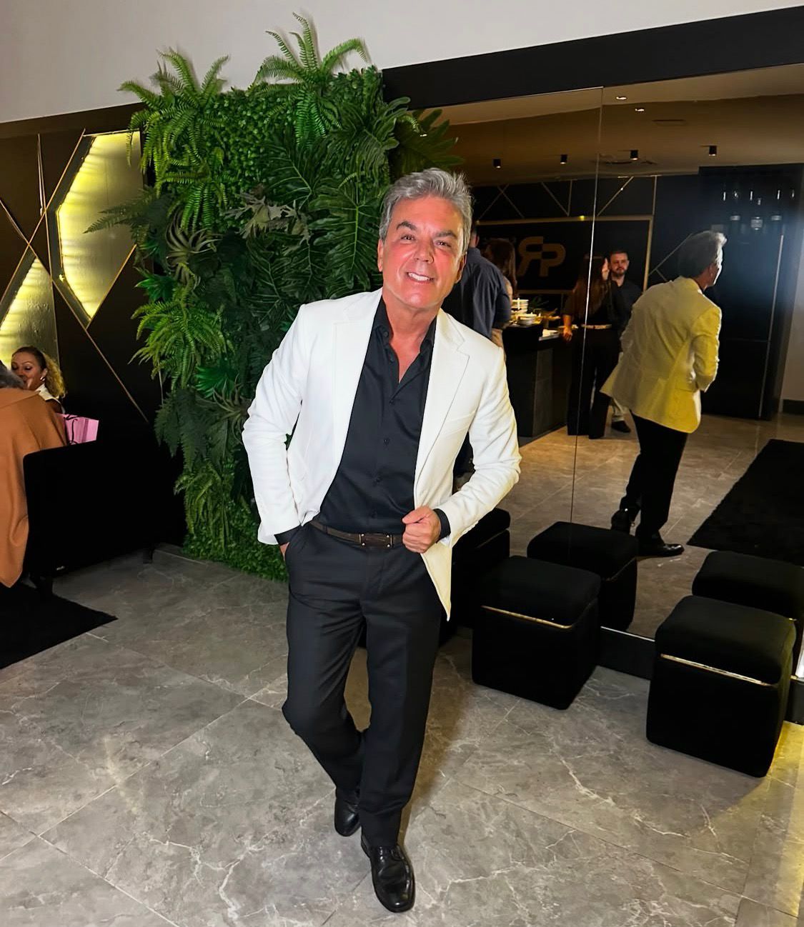 O estilista Ivan Aguilar
