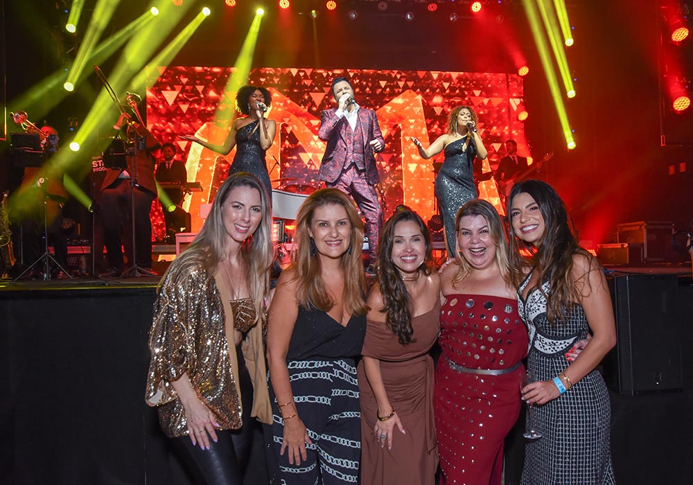 Ursulla Estrela, Juliana Costa, Elayne Borel, Fernanda Prates e Amanda Martins