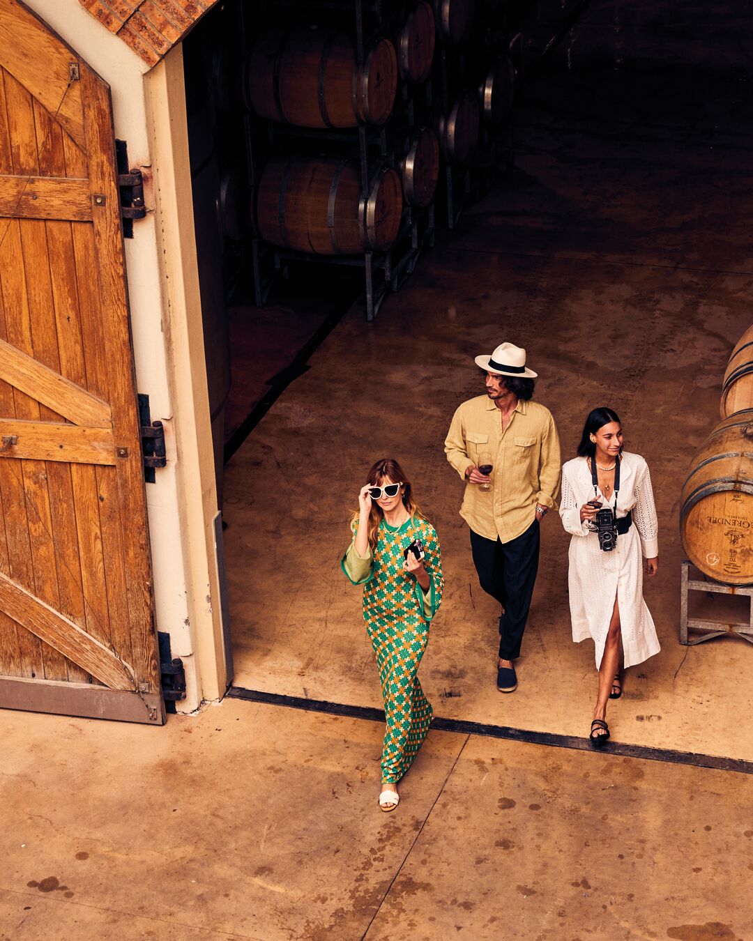 Barris de vinho no De Grendel Wines no Hotel Mount Nelson na Cidade do Cabo, África do Sul – Foto: Oliver Pilcher / Belmond