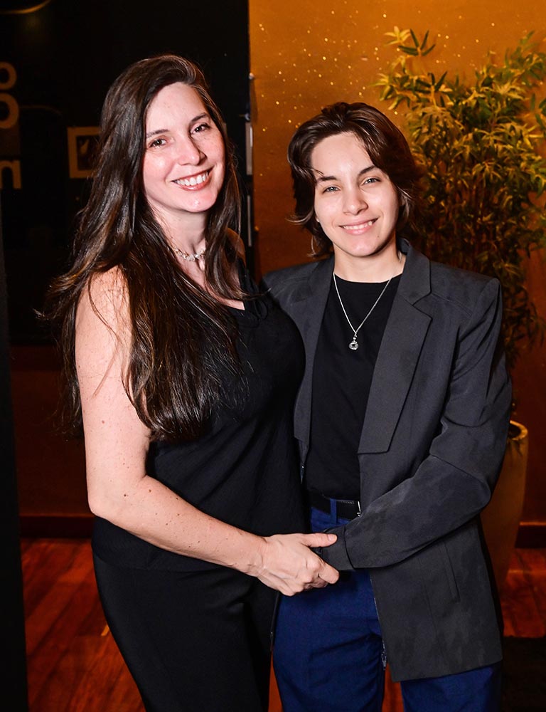 Kamile e Rachel Treptow Quispe