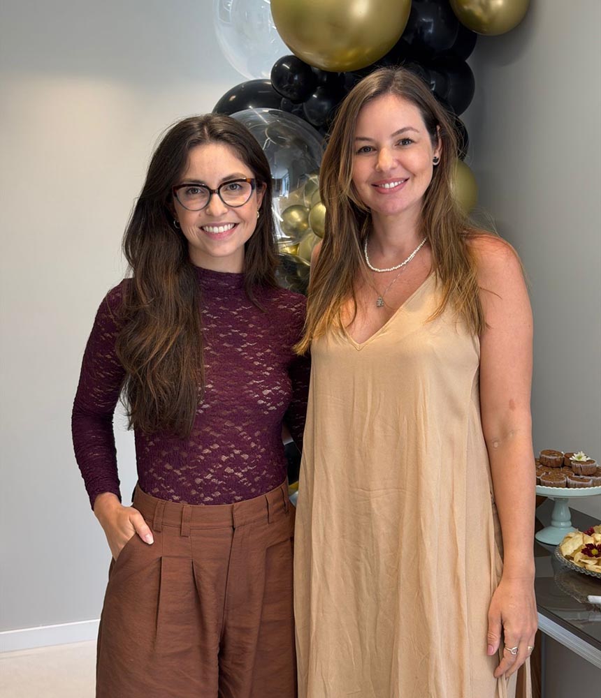 Dra. Ana Beatriz e Dra Emanuela Morello