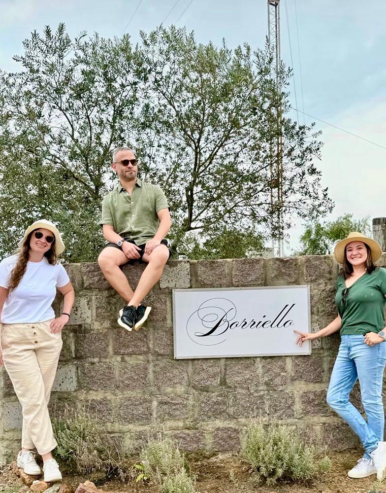 Rachel Codreanschi, Felipe Rodrigues e Carla Borriello