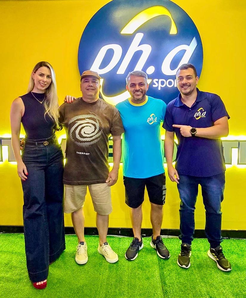 Ursula e Alvaro Estrella, Rafael Zucchi e Bruno Richard