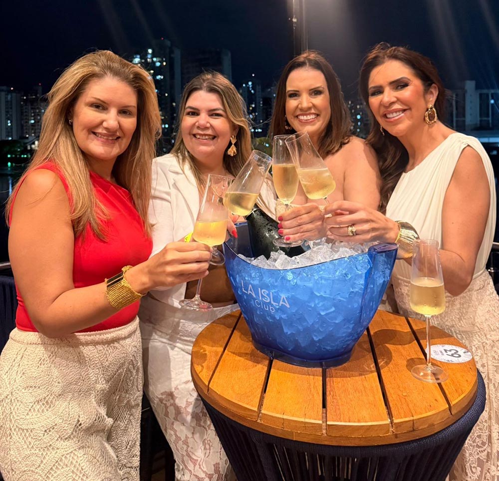 Juliana Costa, Fernanda Prates, Rubia e Raigna Vasconcellos