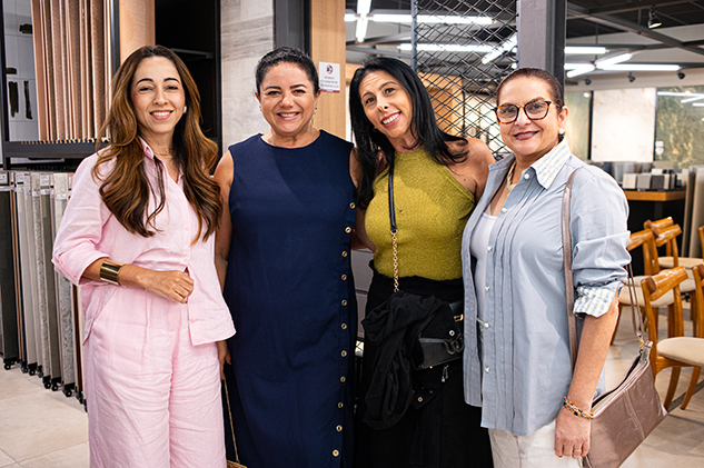 Priscila Maciel, Lane Marianelli, Fernanda Buaiz e Fernanda Julião