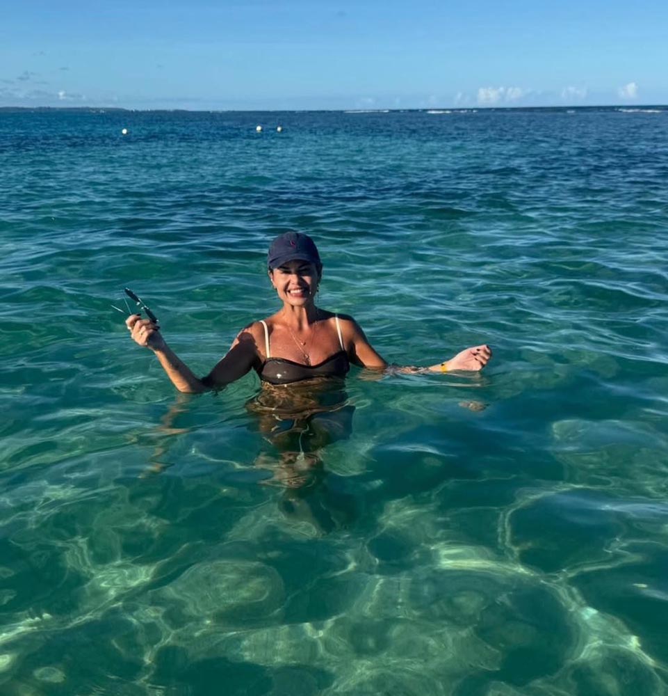 Carol Lobato curtindo uma semana de férias em Alagoas, Japaratinga