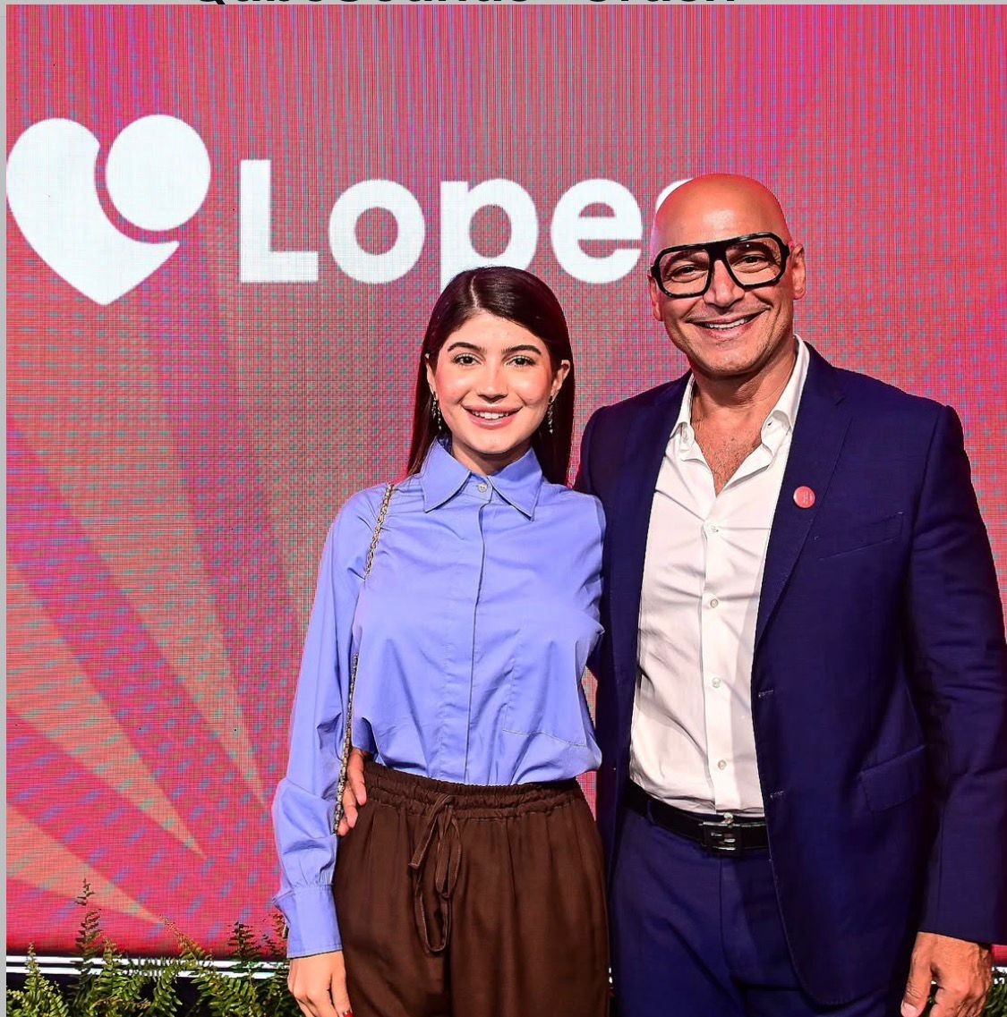 Marcos Murad com a filha Manuela