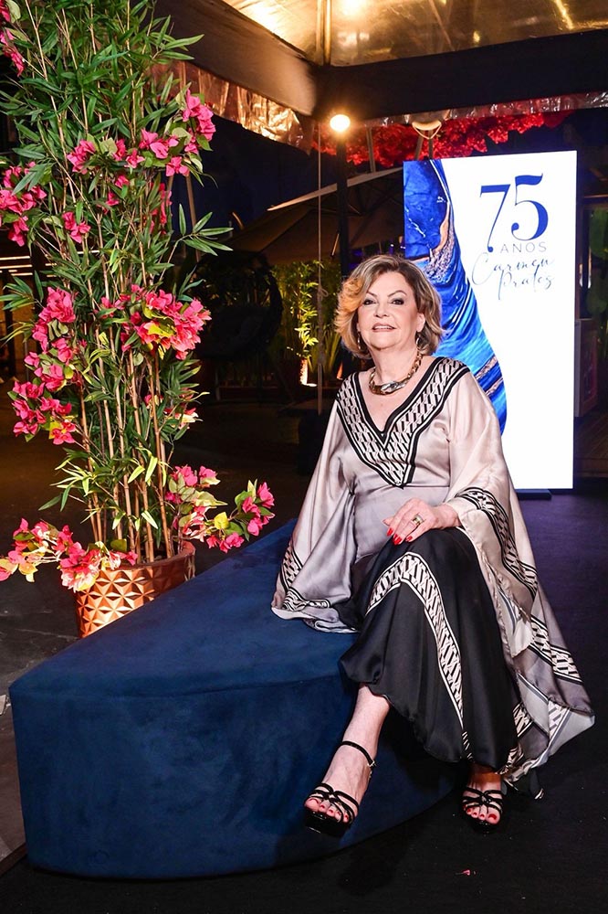 A aniversariante Carmen Prates