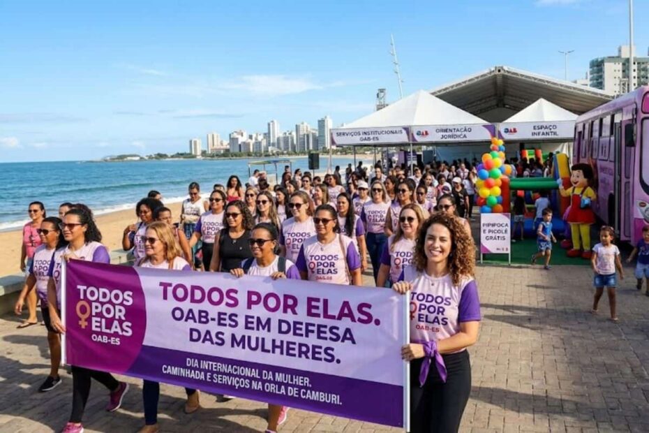 Dia-da-Mulher-OAB-ES promove o movimento Todos por Elas, em Vitória