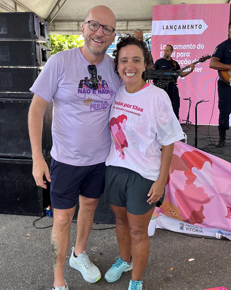 Erica Neves e Luciano Forrechi