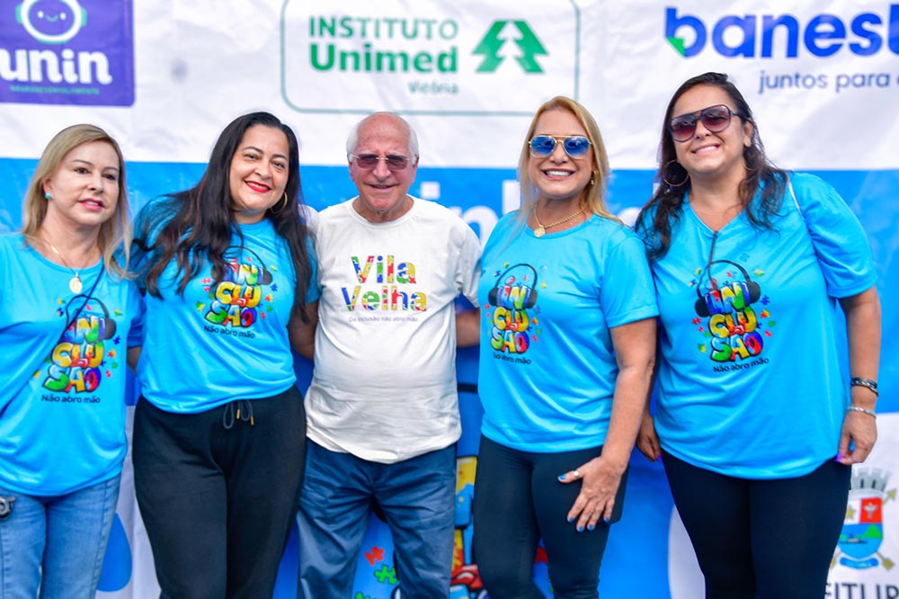 Tania Freiras, Deise Couto, Dr Hécules, Pollyana Paraguassu e Heloísa Moraes