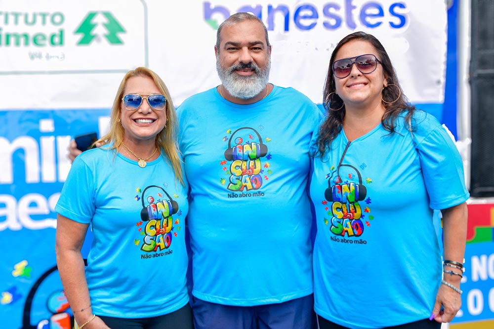 Pollyana Paraguassu, Marcos Delmaestro e Heloísa Moraes