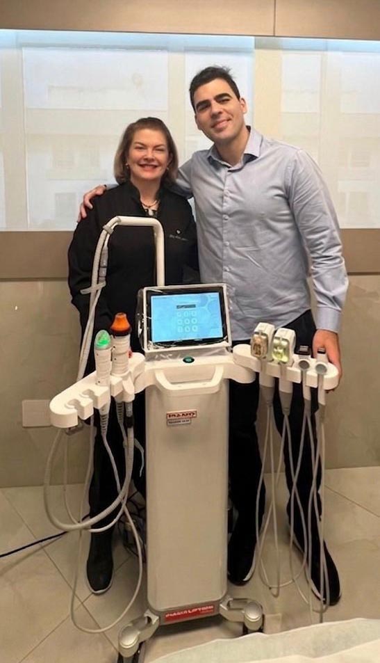 Dra Oliete Guerra e Dr Lucas Basmage