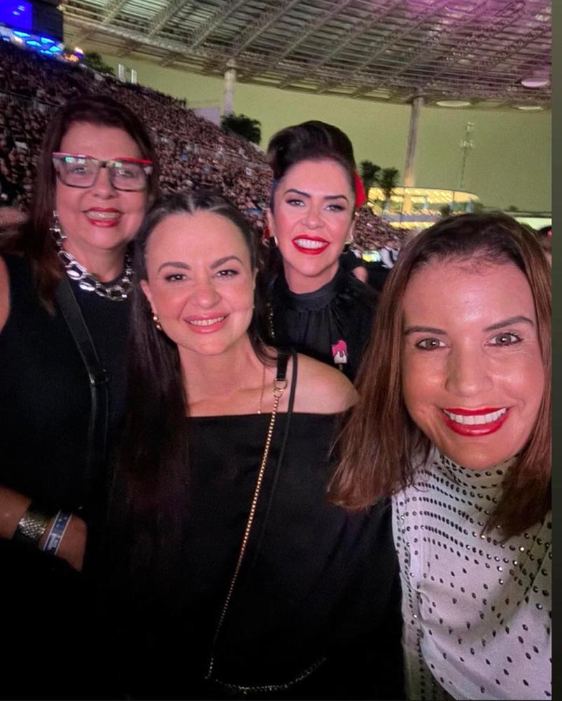 Lúcia Poubel, Mayka Schneider, Raigna Vasconcelos e Rúbia Merçon