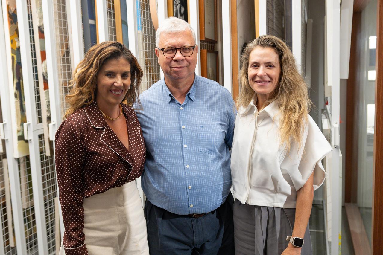 Lara Brotas, Emílio Zanotti e Flávia Dalla