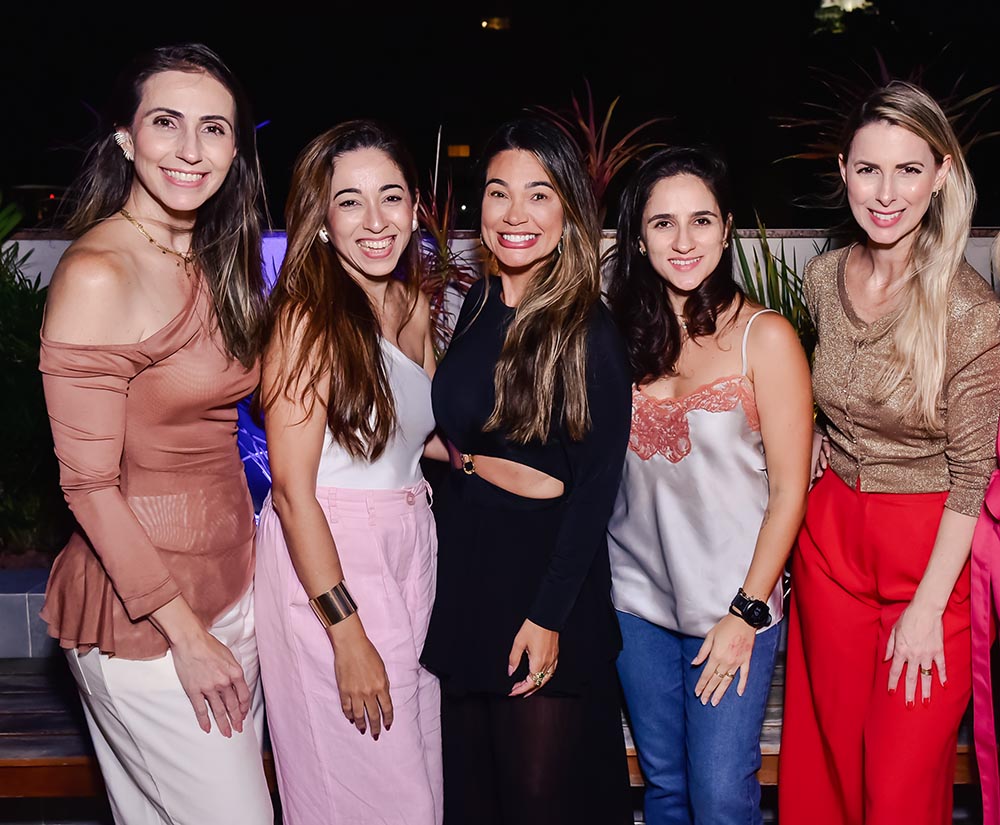 Bia Comério, Priscila Maciel, Adriana Negromonte, Yasmin Frechiani, Úrsula Estrella