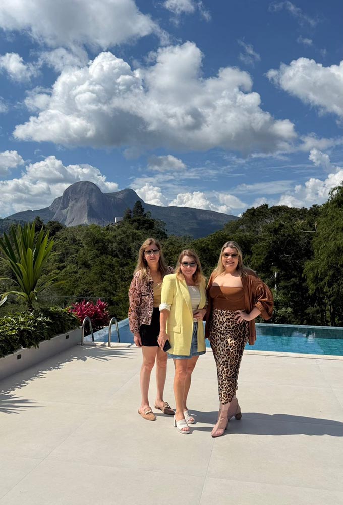 Rúbia Galvão, Karina Mazzini e Fernanda Prates