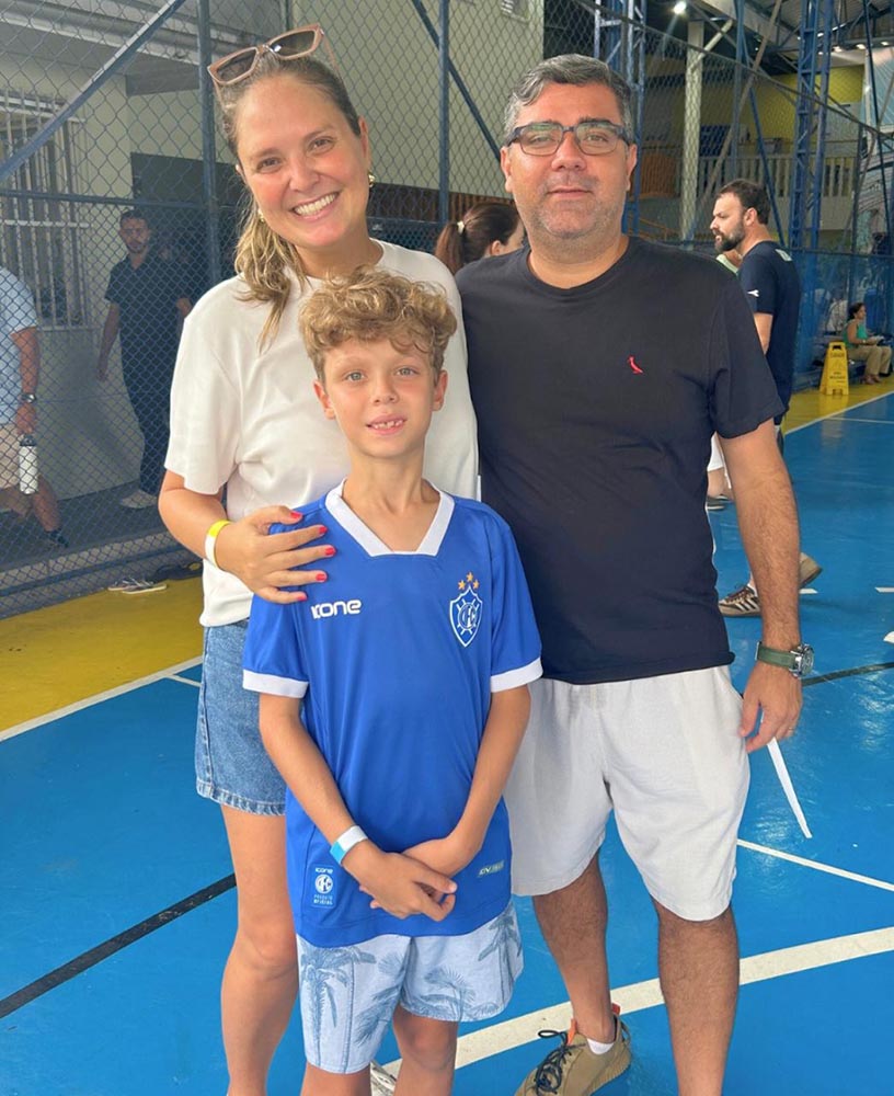 Tamy, Diego e Dante Santos