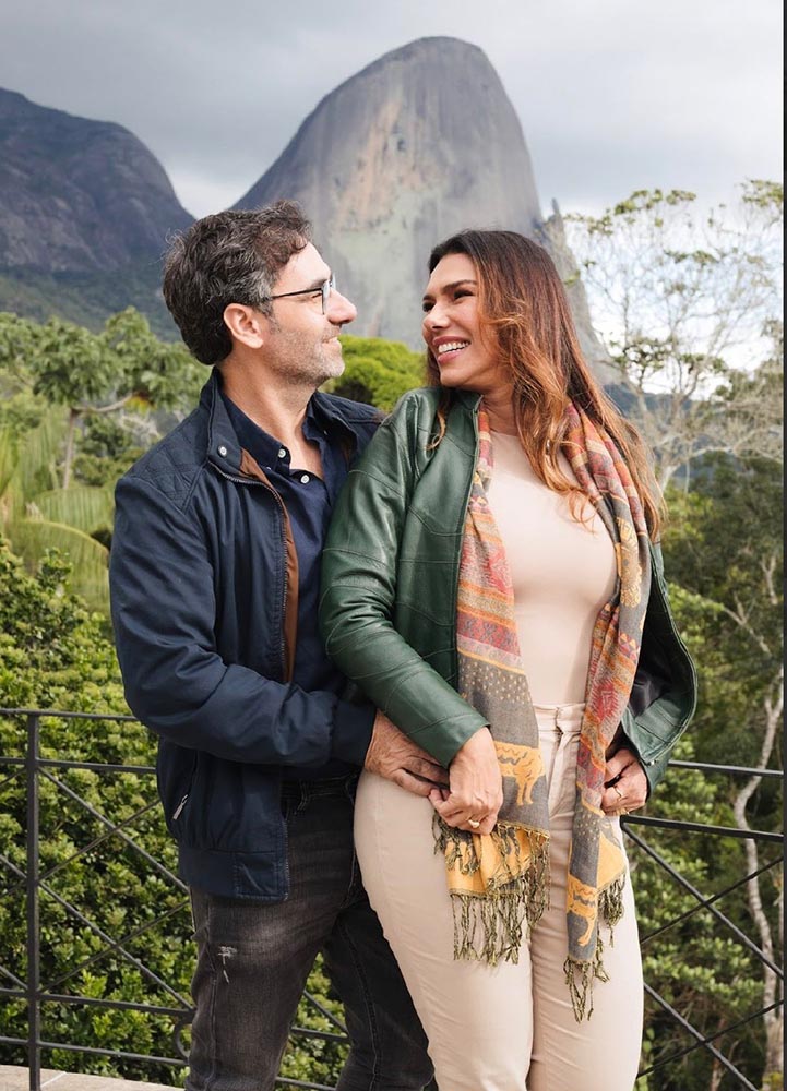 Flavio e Penha Arraz em dias de imersão de casais. Divulgação