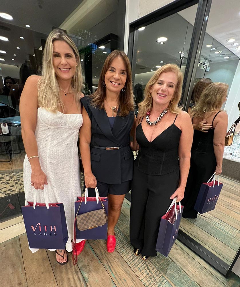 Larissa Melo, Raquel Veltem e Aline Bragato