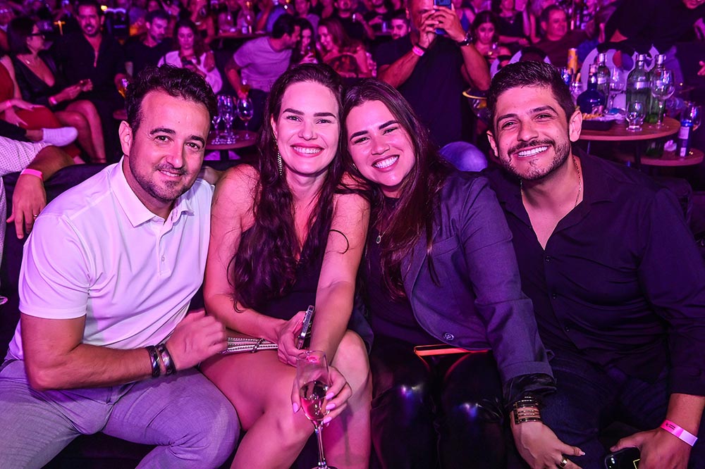 Eudinei Piffer e Jessica, Renata e Matheus Sathler