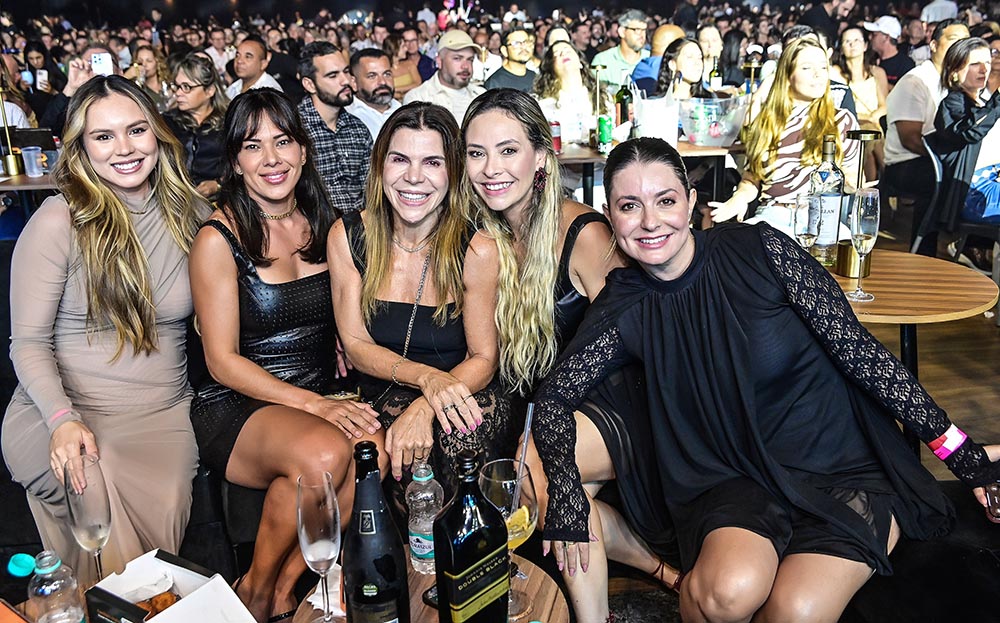 Mayara, Rubia Coutinho, Jaqueline Pretti, Gabriela Kiluz, Poliiana Avelois