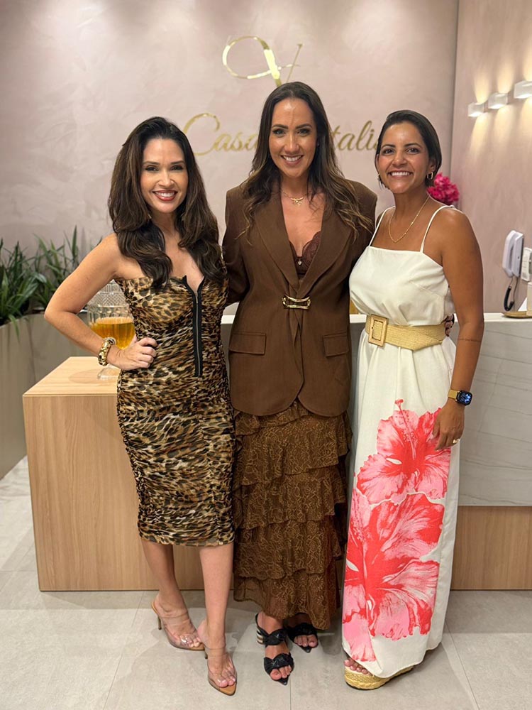 Elayne Borel, Viviane Ferrari e Natália Santos
