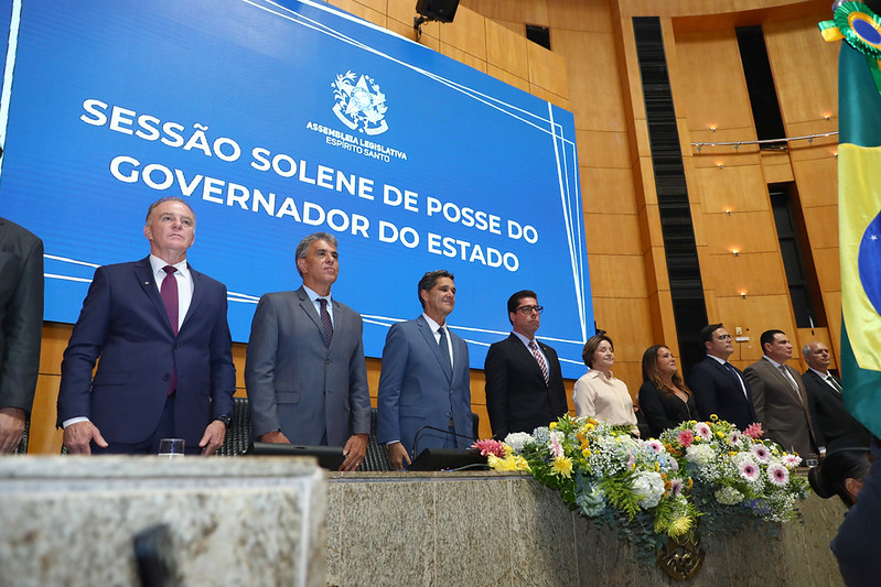 Ricardo Ferraço toma posse como governador do Espírito Santo