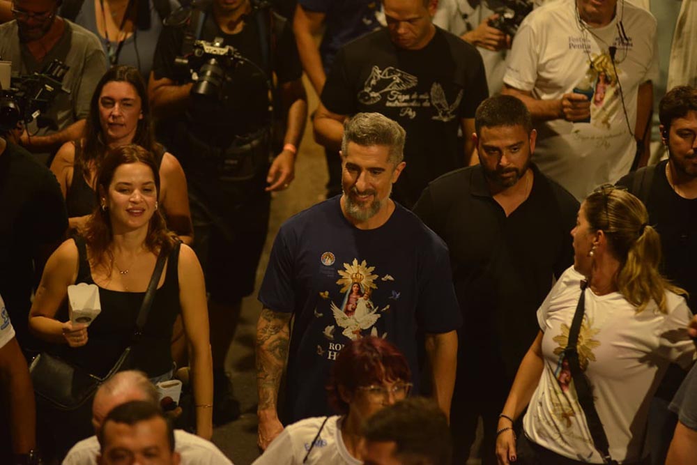O apresentador da Globo, Marcos Mion