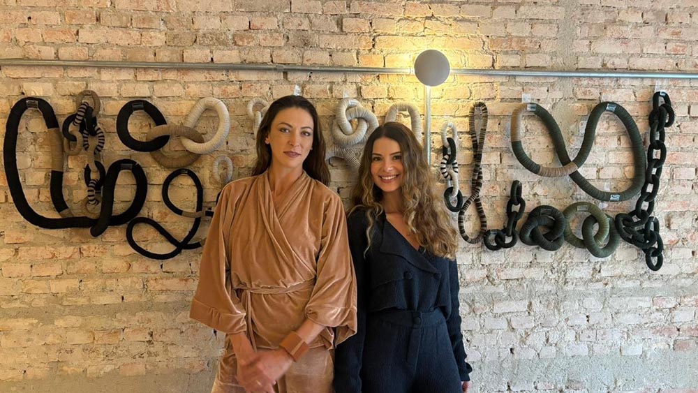 Roberta Faustini e Cristal Bastos