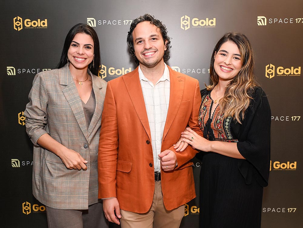 Alyne Hortolani, Lucas Oliari e Adriana Violetti
