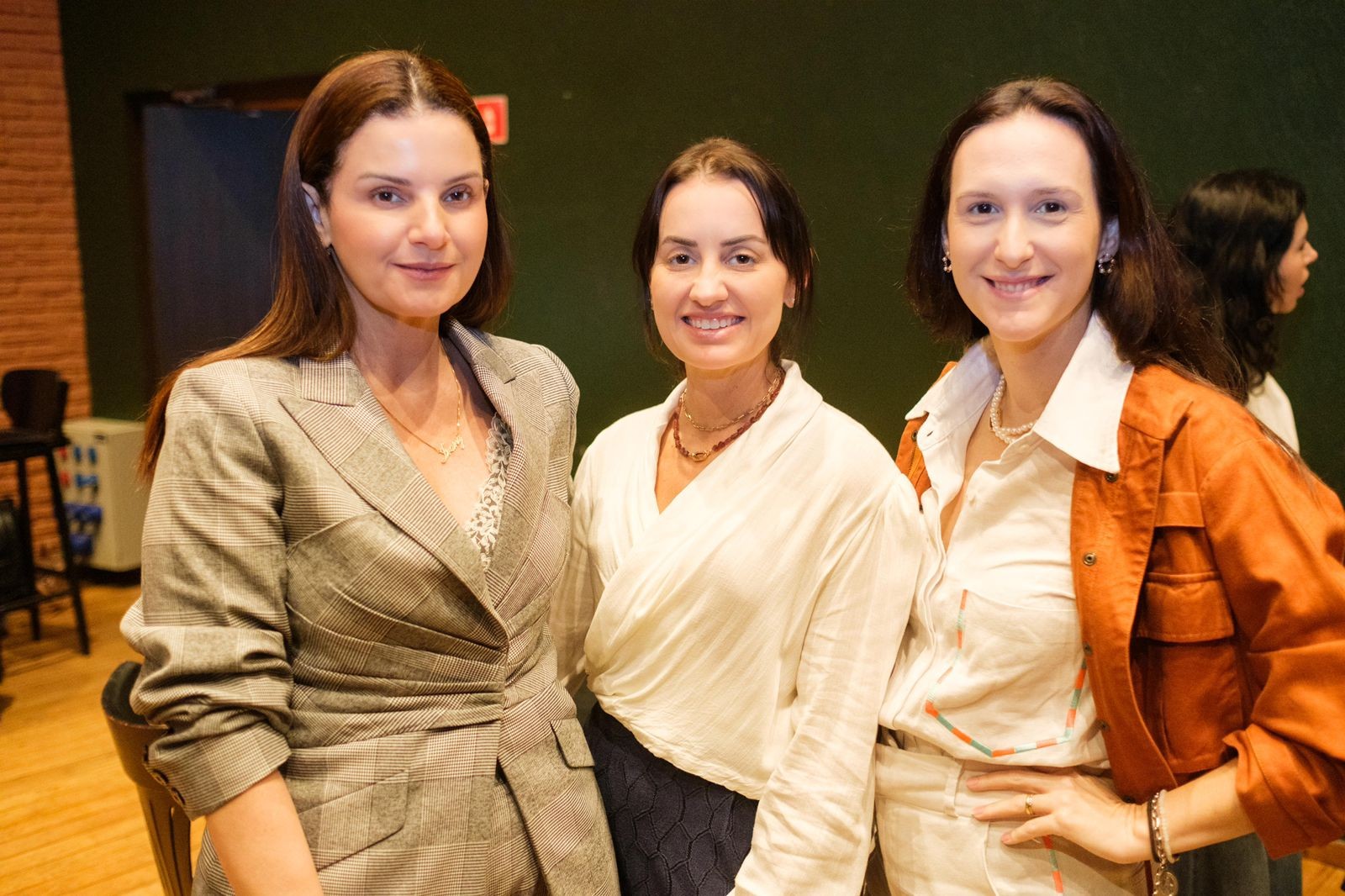 Irany Fonseca, Patrícia Grasseli e Camila Pancini