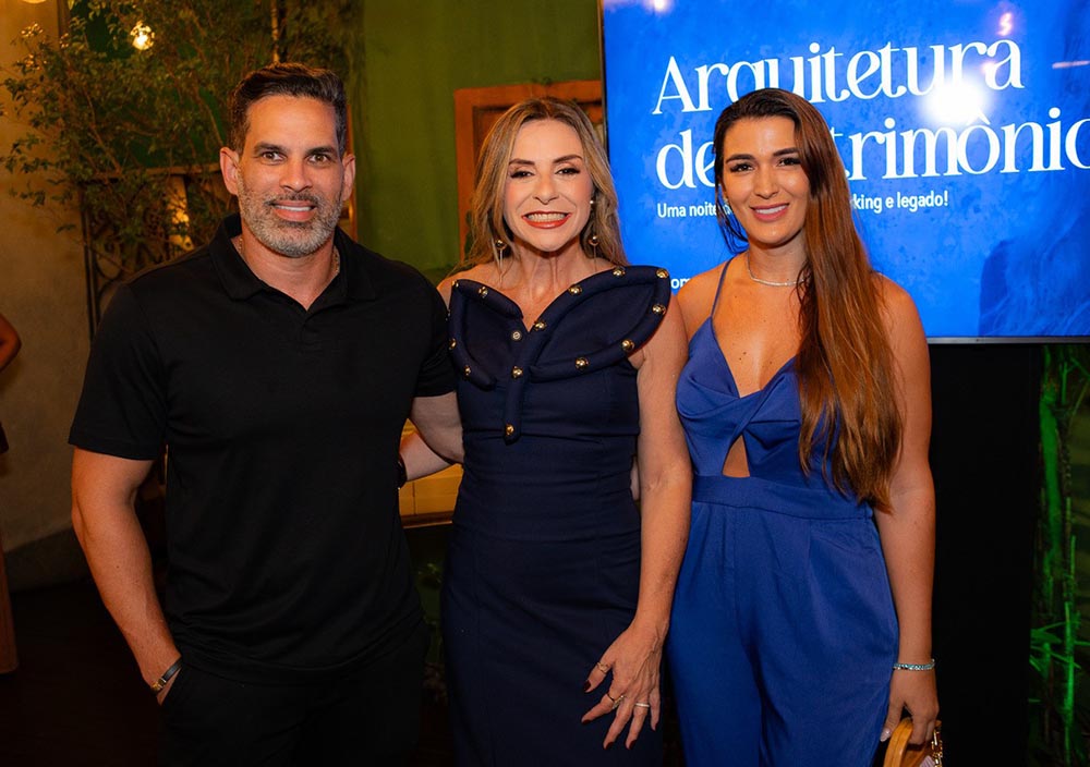 Marcel Machado, Camila Piumbini e Jessica Vargas