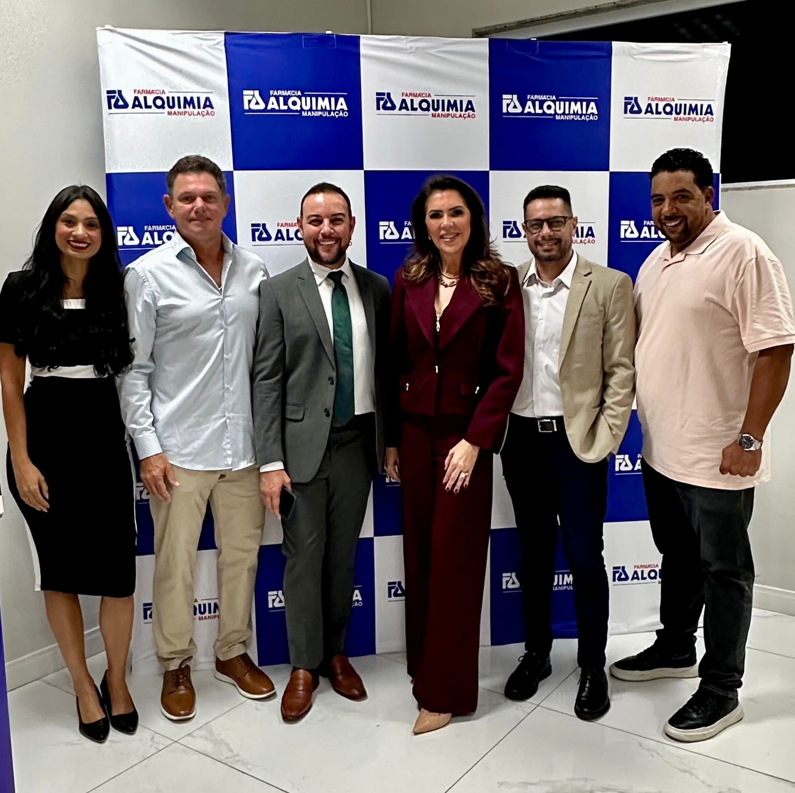 Shirley Borges, Júlio Campagnaro, Dr.Magno Mercês, Raigna Vasconcelos, Leandro Gouveia e Carlos Eduardo