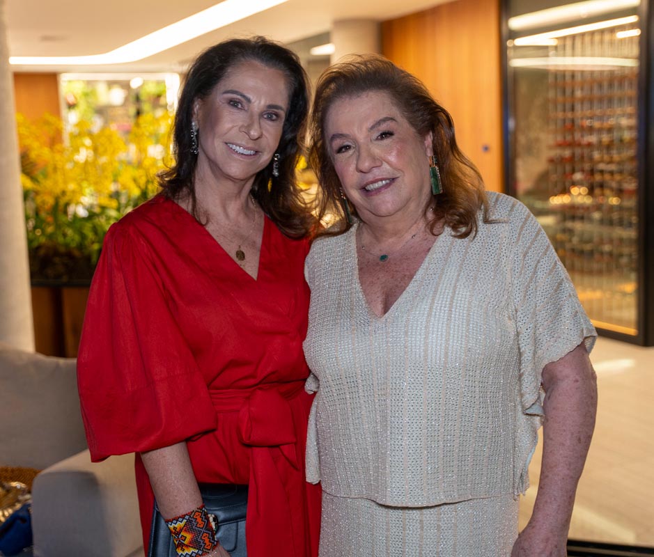 As irmãs Gláucia Baião e Yedda Tavares