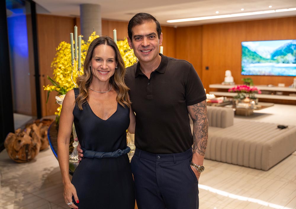 Janaina e Scandar Nemer