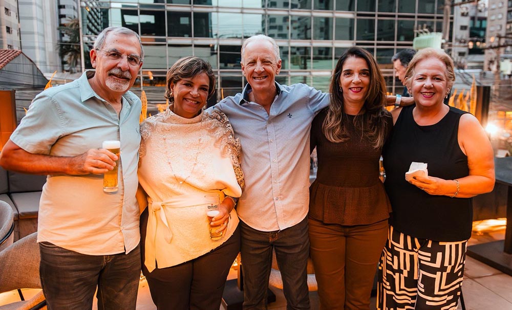 Flavio Zonzini, Rosemary Garcia, Ricardo Monteiro, Lu Faim e Margareth Rosa