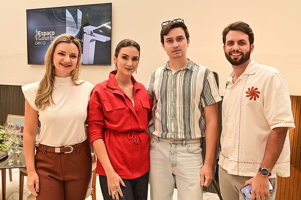Juliana Reissinger, Camila Barsan, Daniel Marques e Luís Piumbini