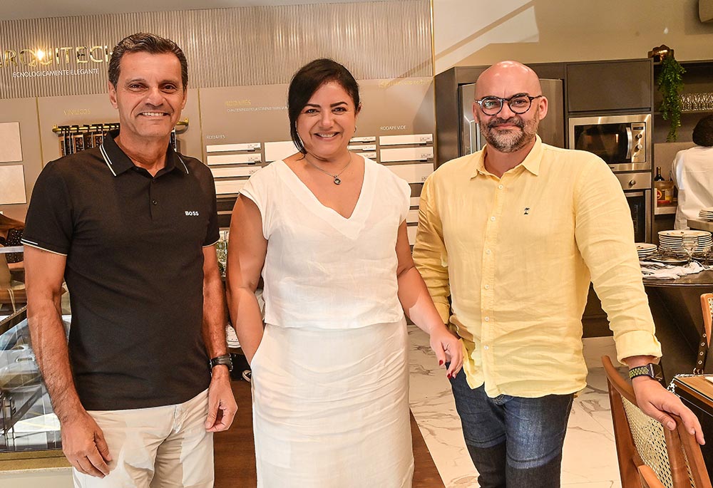 Heliomar Venâncio, Lane Marianelli e Hélio Honorato