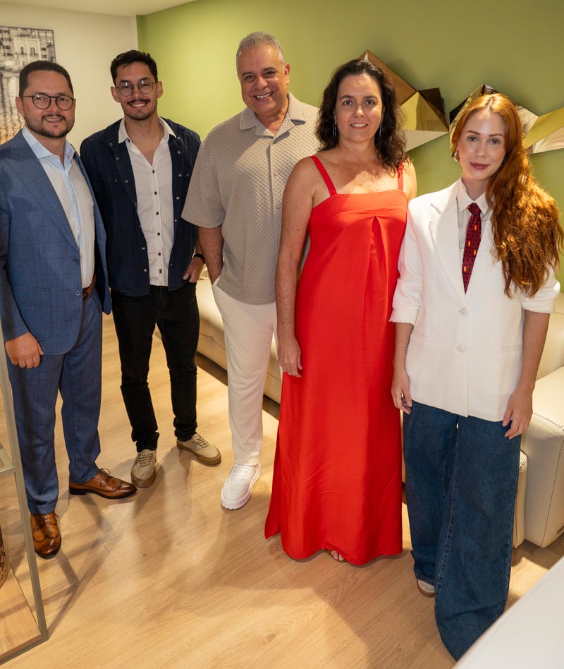 Robson Arruda, Regis Carvalho, Ivan lopes, Isabela Castello, Ana Moraes
